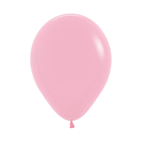 Pink Solid 45cm Latex Balloons Pack of 6