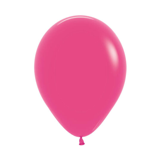 Hot Pink Solid Latex Balloons Pack of 100