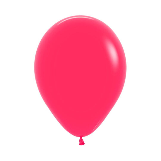 Raspberry Solid Latex Balloons Pack of 100