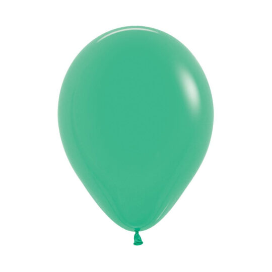 Green Solid Latex Balloons Pack of 10