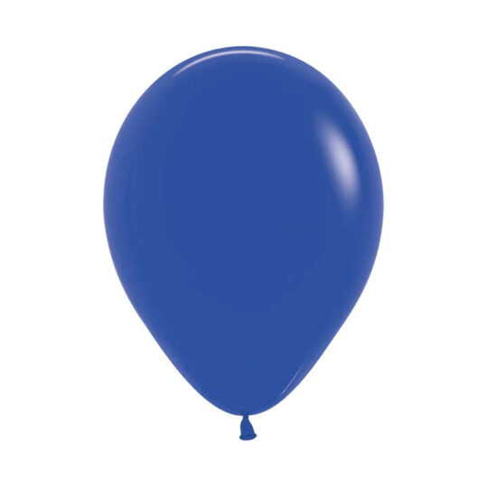 Royal Blue Solid 12.5cm Latex Balloons Pack of 100