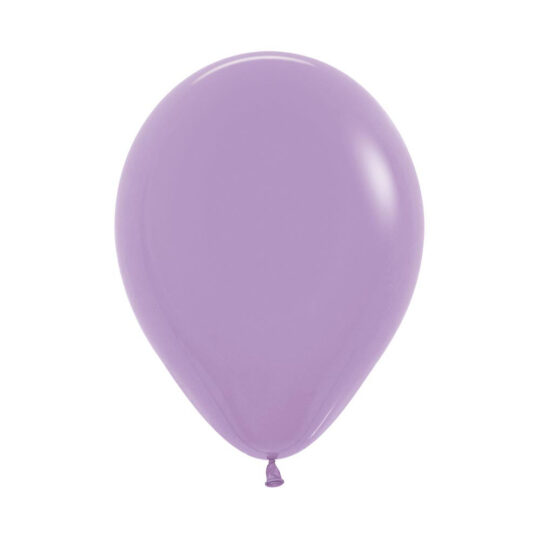 Lilac Purple Solid 12.5cm Latex Balloons Pack of 100