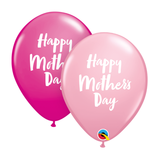 Happy Mothers day Latex Balloons Pack of 50