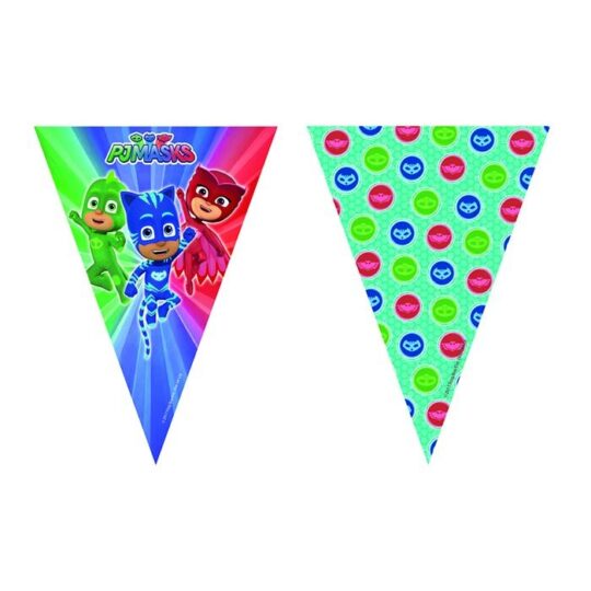 PJ Masks Plastic Flag Banner