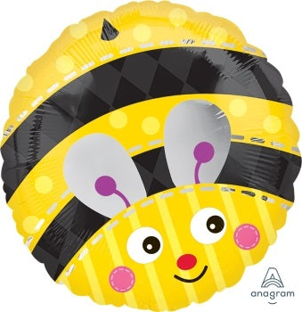 Bumble Bee 45cm Foil Balloon