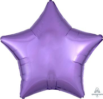 Pearl Lavender Star 45cm Foil Balloon