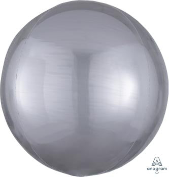 Silver Orb Foil Balloon