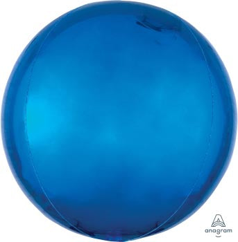 Blue Orb Foil Balloon