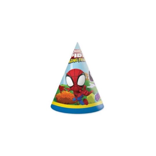 Spiderman & Friends Paper Party Hats Pack of 6