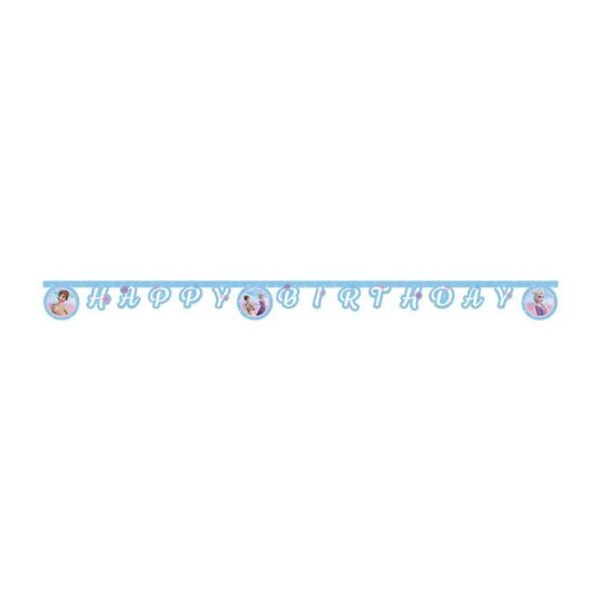 Disney Frozen 2 Paper Happy Birthday Banner