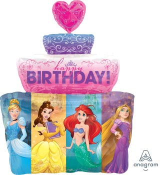 Princess Ariel Dream Big Cake Supershape Foil Balloon