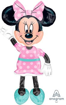 Airwalker Minnie Pink Balloon