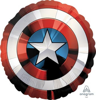 Avengers Captain America Shield Supershape Foil Balloon