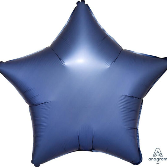 Satin Luxe Azure Star 45cm Foil Balloon