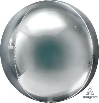 Silver Jumbo Orb Foil Balloon