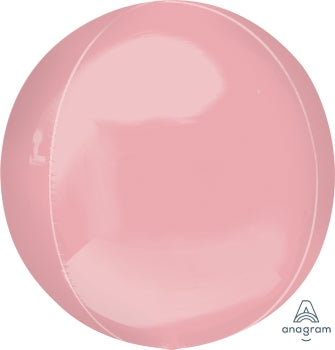 Pastel Pink Orb Foil Balloon