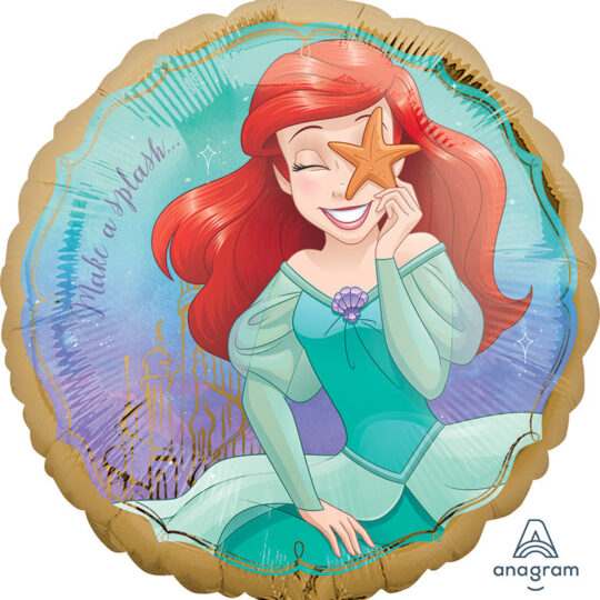 Ariel Once Upon A Time 45cm Foil Balloon