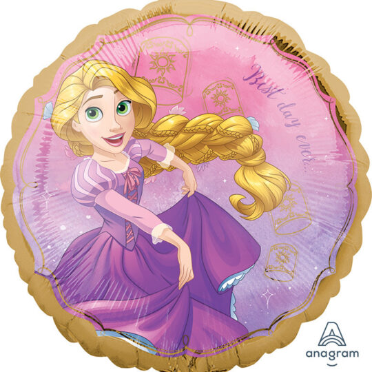 Rapunzel Once Upon A Time 45cm Foil Balloon