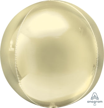 Pastel Yellow Orb Foil Balloon