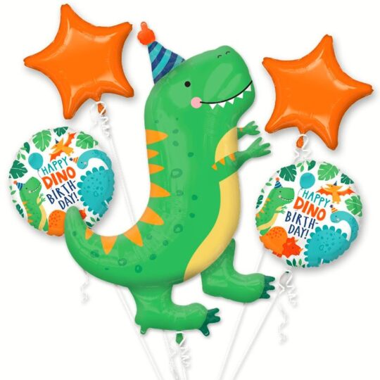 Dinomite Party Foil Balloon Set