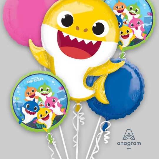 Baby Shark Foil Balloon Set