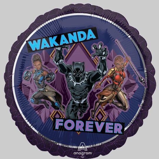 Black Panther Wakanda 45cm Foil Balloon