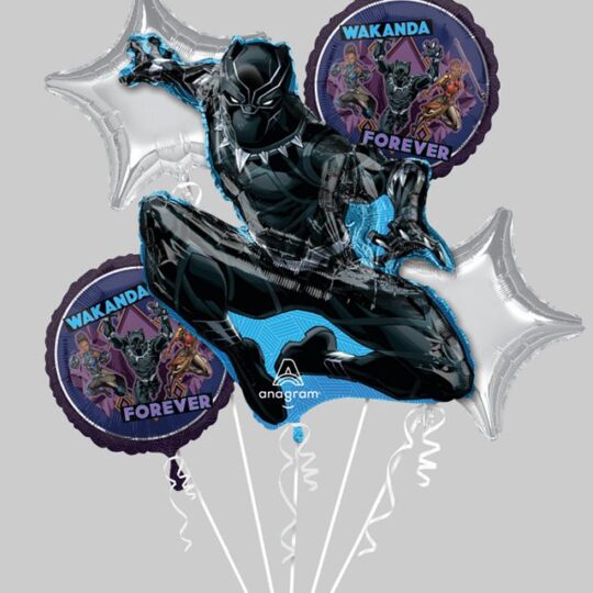 Black Panther Foil Balloon Set