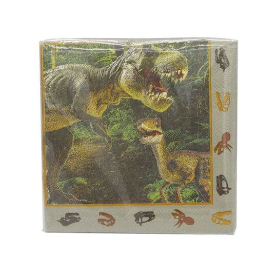 Dinosaur Adventure Paper Napkins Pack of 20