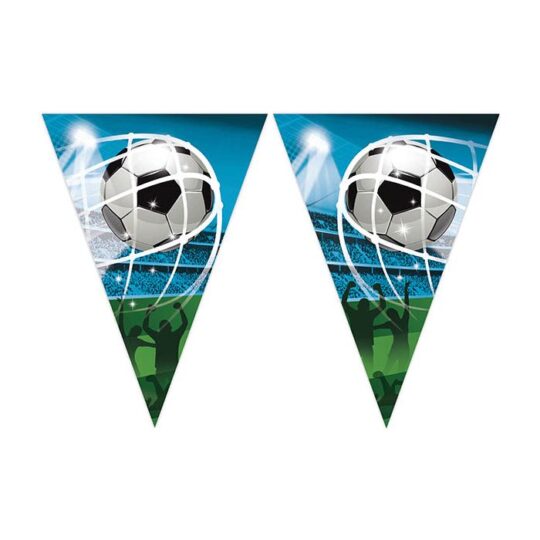 Soccer Plastic Flag Banner