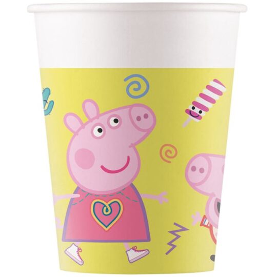 Peppa Pig Paper Cups Pack of 8