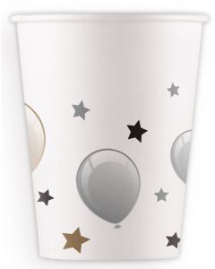 Milestone Birthday Paper Cups Pack of 8