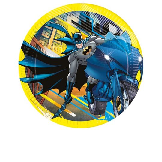 Batman Paper Plates Pack of 8