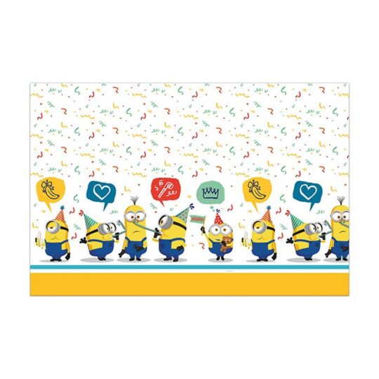 Minions Plastic Tablecover