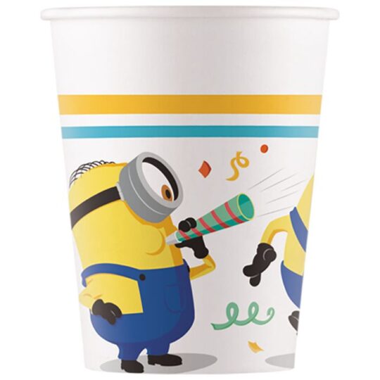 Minion Paper Cups Pack of 8