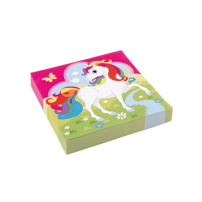 Unicorn Napkins Pack of 20