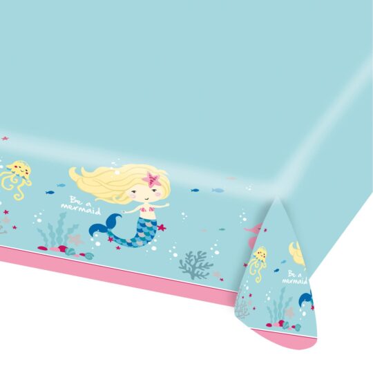 Be A Mermaid Paper Tablecloth