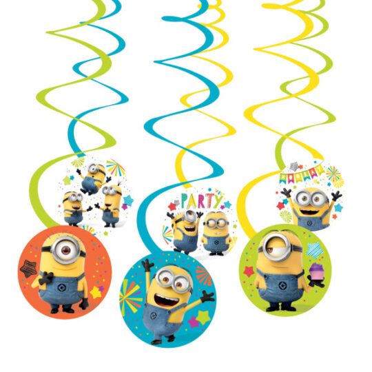 Despicable Me Swirl Hanging Decorations