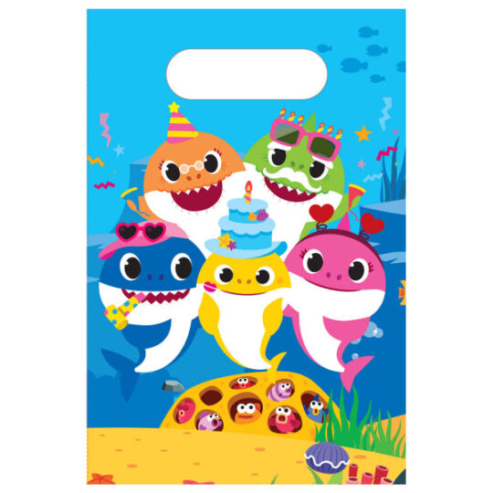 Baby Shark Paper Bags Pack of 8