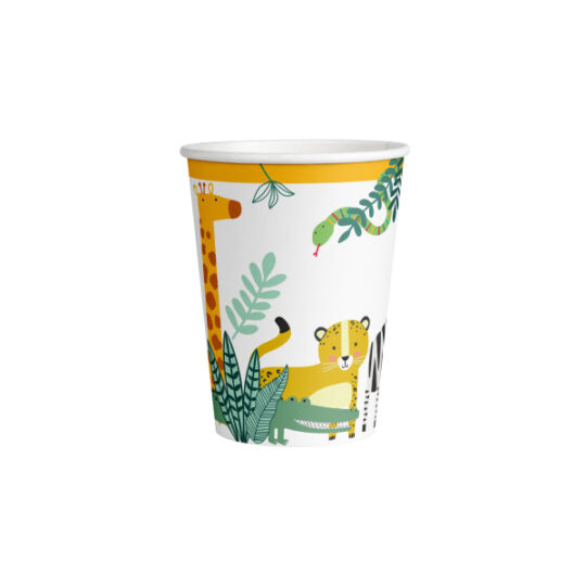 Get Wild Cups Pack of 8