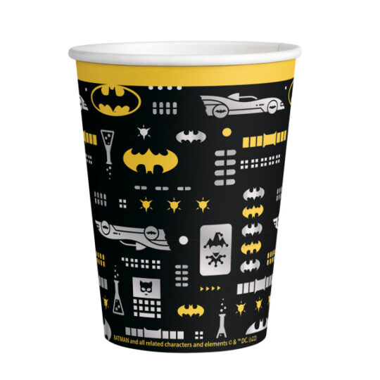 Batman Paper Cups Pack of 8