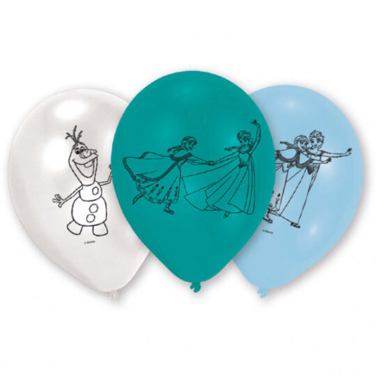 Frozen Latex Balloons Pack of 6