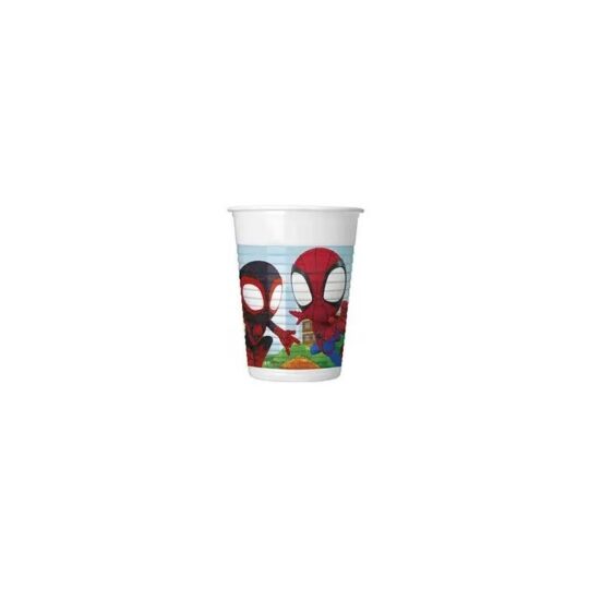 Spiderman & Friends Plastic Cups Pack of 8