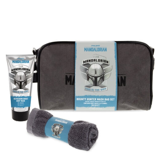 Mandalorian Bounty Hunter Wash Bag Set by Mad Beauty