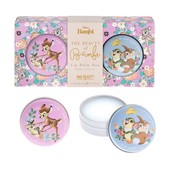 Disney Beauty of Bambi Lip Balm Duo by Mad Beauty