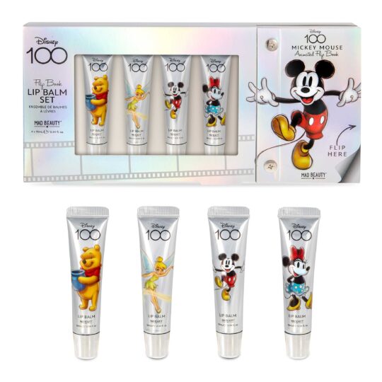 Disney 100 Lip Balm Set by Mad Beauty