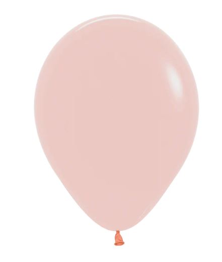 Pastel Melon Orange Solid Latex Balloons Pack of 100