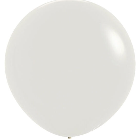 Pastel Dusk Cream 60cm Latex Balloons Pack of 3