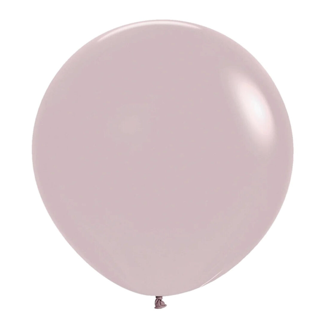 Pastel Dusk Rose 60cm Latex Balloons Pack of 3