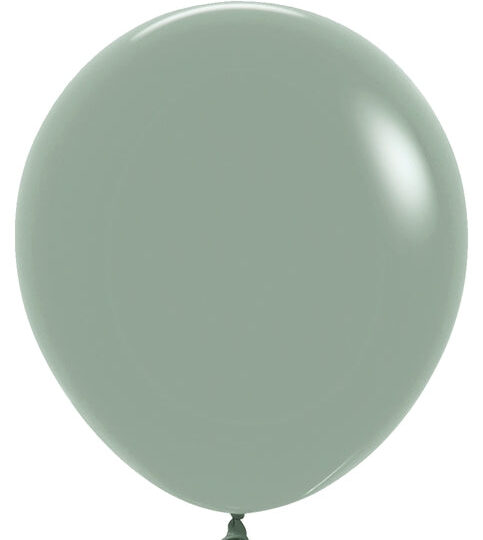 Pastel Dusk Laurel Green 60cm Latex Balloons Pack of 3