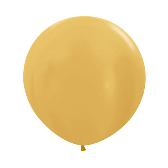 Metallic Gold 90cm Latex Balloon